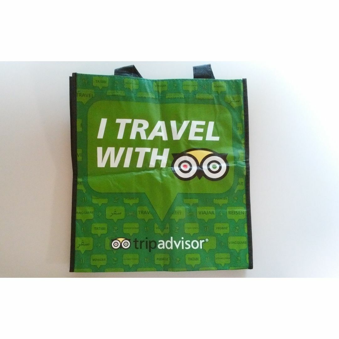 【匿名配送】非売品 TripAdvisor トリップアドバイザー エコバッグ レディースのバッグ(エコバッグ)の商品写真