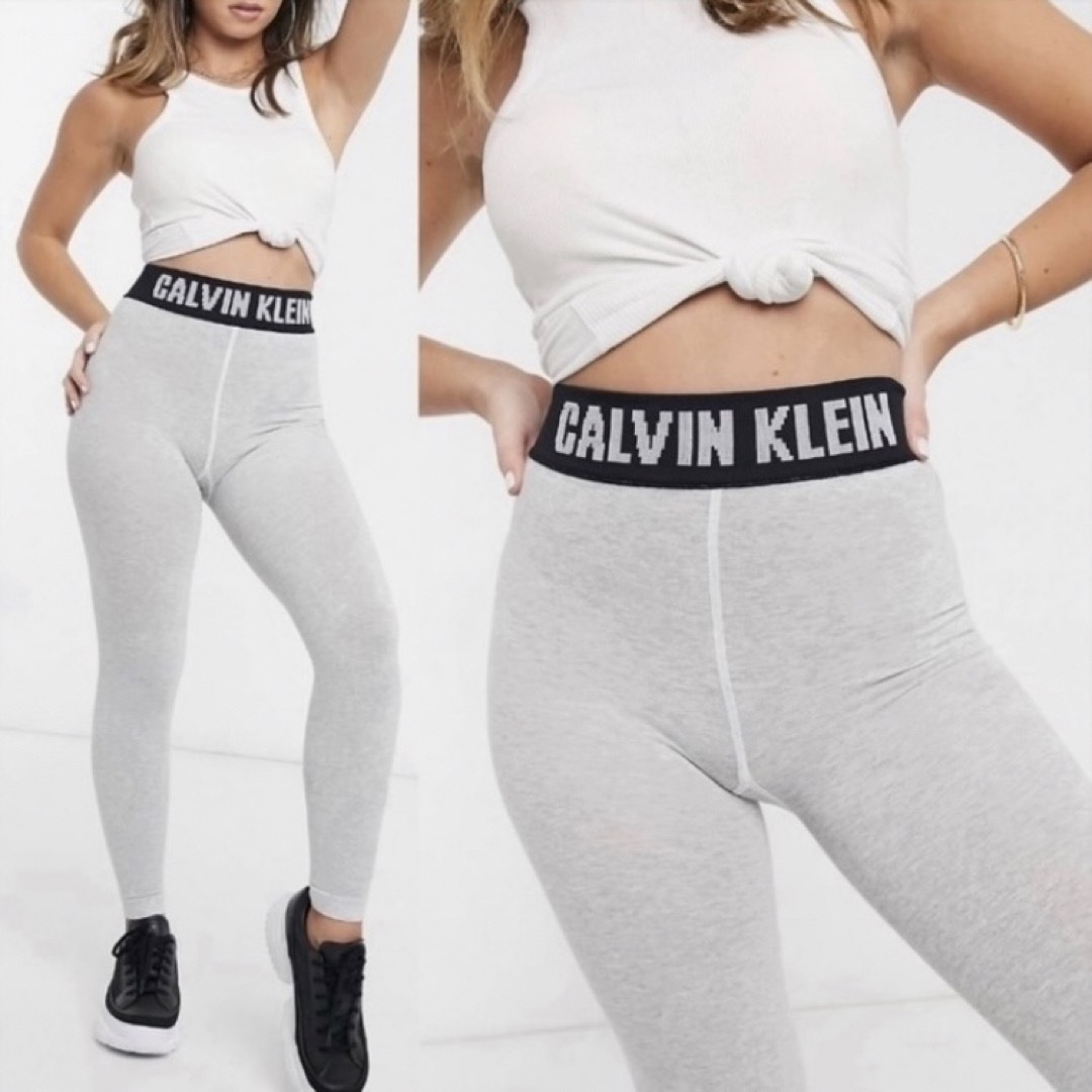 Calvin Klein(カルバンクライン)の【新品 M】Calvin Klein コットンレギンス レディースのルームウェア/パジャマ(ルームウェア)の商品写真