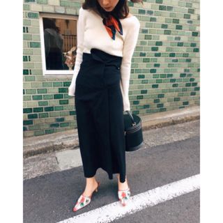 アメリヴィンテージ(Ameri VINTAGE)のAmeri vintage ORIGAMI TIHGT SKIRT(ロングスカート)