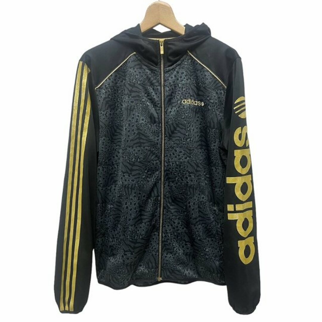 adidas(アディダス)のアディダスネオ adidasneo スポーツウェア ジャージ レオパード L 黒 メンズのトップス(ジャージ)の商品写真