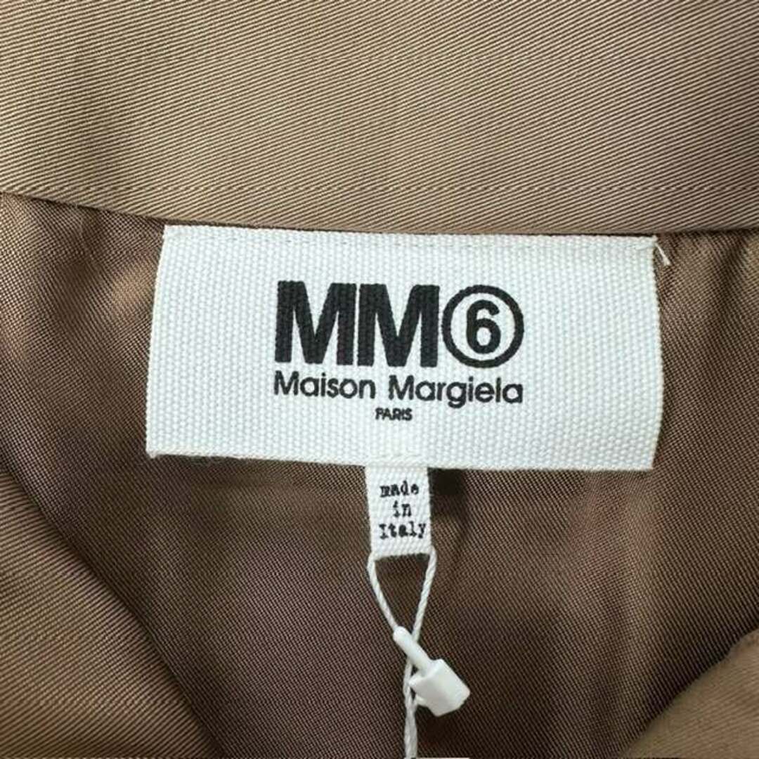 MM6(エムエムシックス)のMM6 台形 スカート ひざ丈 38 茶 ブラウン レディースのスカート(ひざ丈スカート)の商品写真