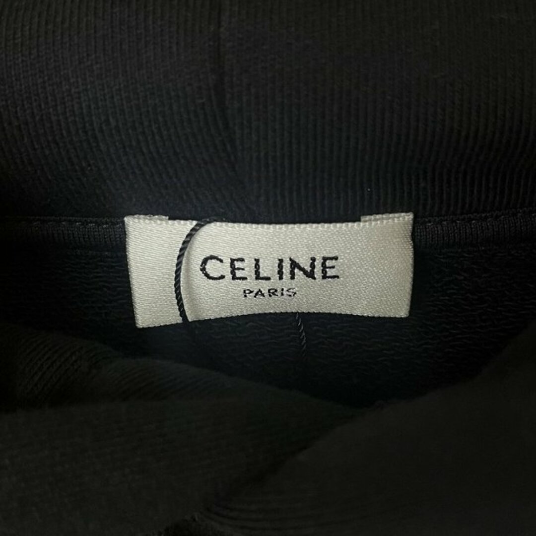 celine(セリーヌ)のCELINE 22AW BOY DOLL プルオーバー パーカー XL 黒 メンズのトップス(パーカー)の商品写真