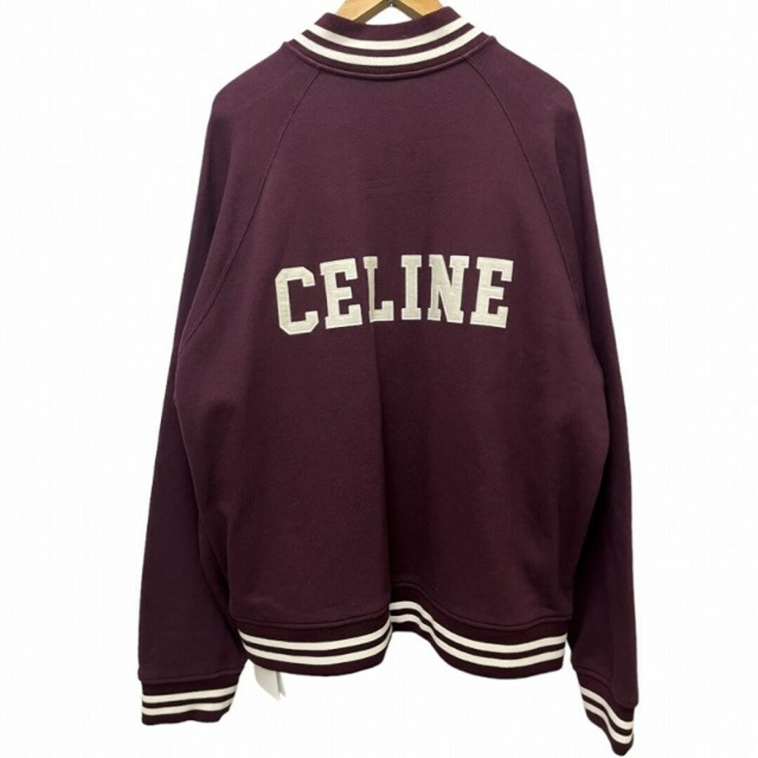 celine(セリーヌ)のCELINE 22AW テディジャケット TEDDY バーガンディ スタジャン  メンズのジャケット/アウター(スタジャン)の商品写真