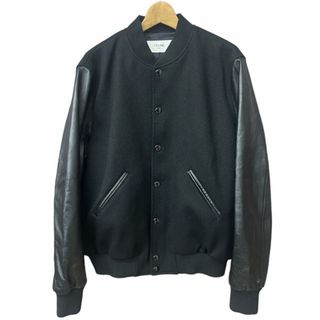 セリーヌ(celine)のCELINE 22AW テディジャケット 50 黒 2V09M896C (スタジャン)