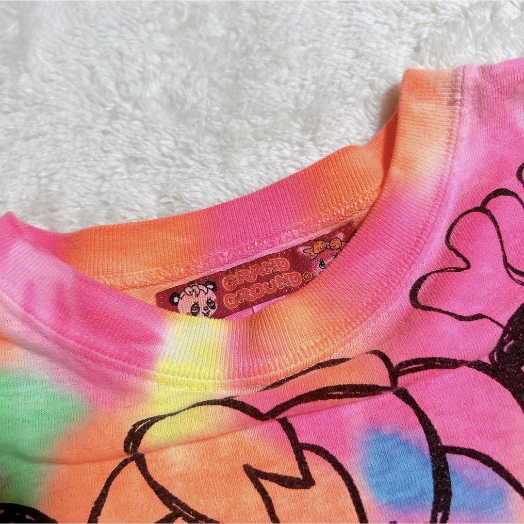 GrandGround(グラグラ)のグラグラ 半袖Tシャツ 100-105cm キッズ/ベビー/マタニティのキッズ服女の子用(90cm~)(Tシャツ/カットソー)の商品写真