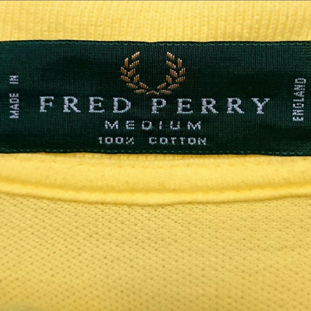 FRED PERRY(フレッドペリー)のフレッドペリー イングランド製 ワンポイント 刺繍 ロゴ 半袖 ポロシャツ メンズのトップス(ポロシャツ)の商品写真