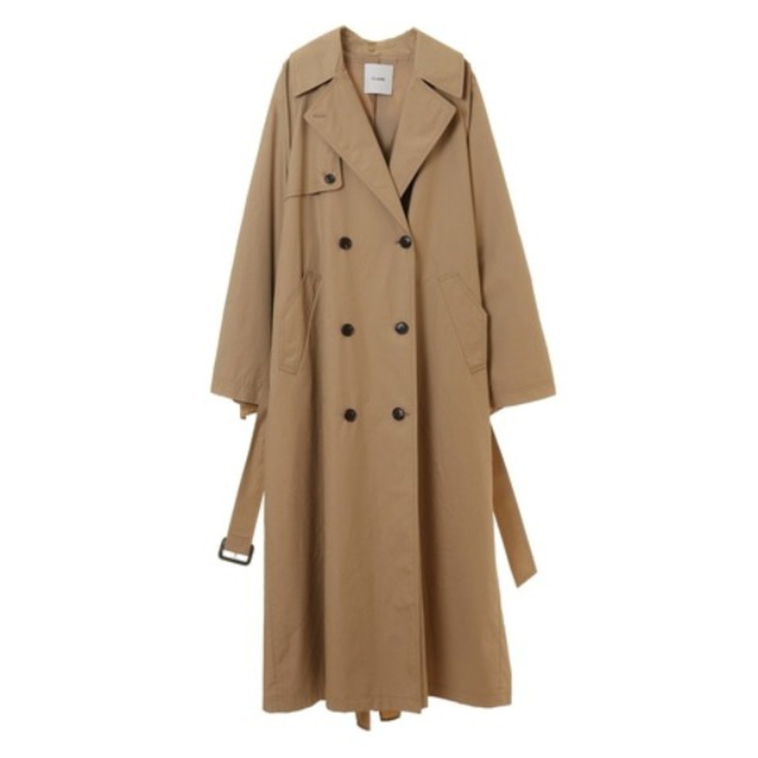 CLANE(クラネ)の※新品※CLANE/ BACK FRILL SLEEVE TRENCH COAT レディースのジャケット/アウター(トレンチコート)の商品写真