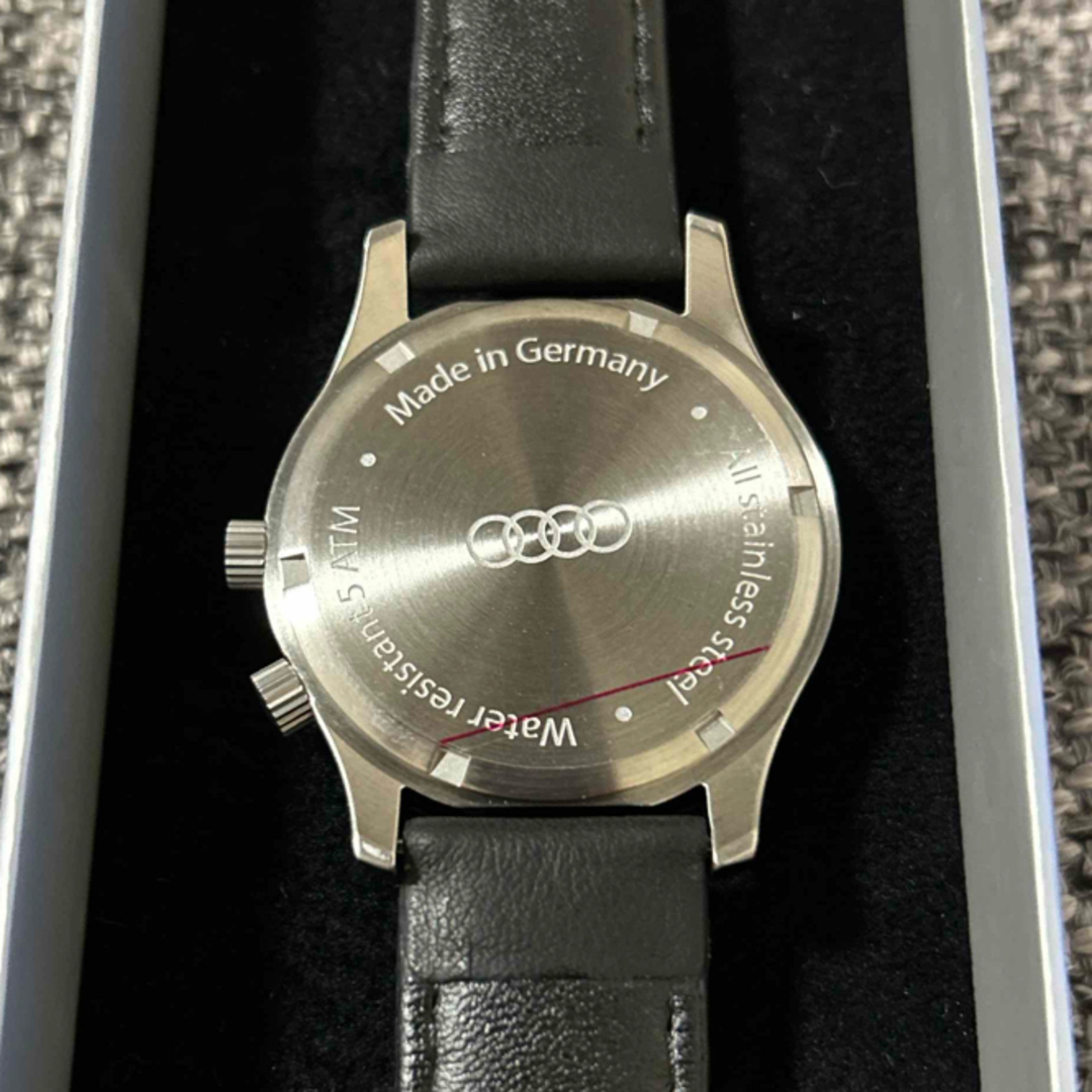 AUDI(アウディ)のアウディ　腕時計　正規アクセサリー・Audi collection メンズの時計(レザーベルト)の商品写真
