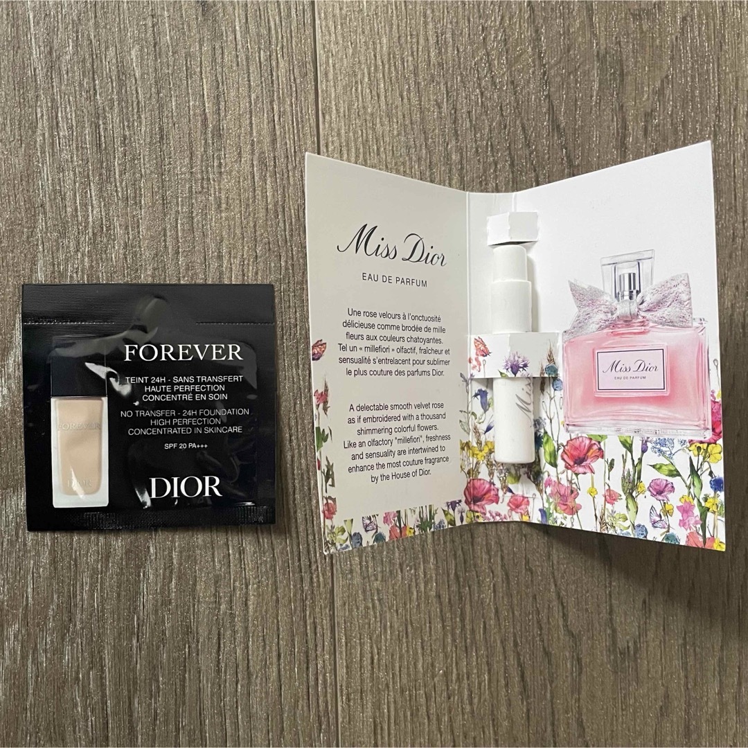 Dior(ディオール)のDior ミスディオール オードゥパルファン サンプル 香水　スキンフォーエバー コスメ/美容の香水(香水(女性用))の商品写真