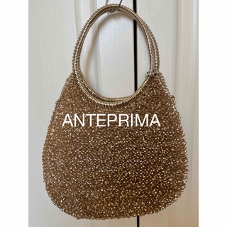 アンテプリマワイヤーバッグ(ANTEPRIMA/WIREBAG)の未使用　アンテプリマ　ワイヤーハンドバッグ　ゴールド(ハンドバッグ)
