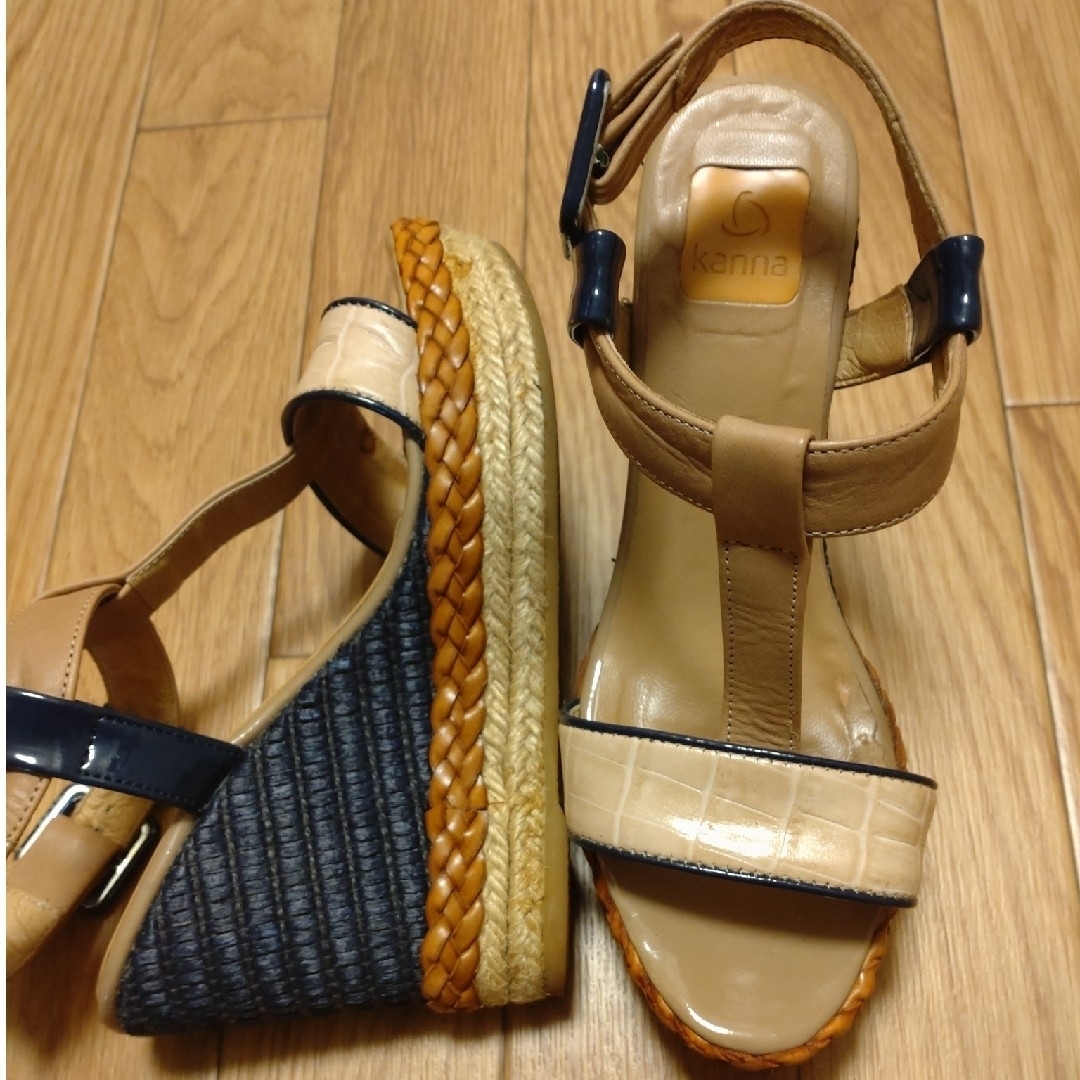 kanna(カンナ)のウエッジサンダル レディースの靴/シューズ(サンダル)の商品写真