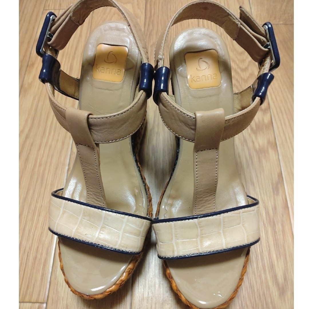 kanna(カンナ)のウエッジサンダル レディースの靴/シューズ(サンダル)の商品写真