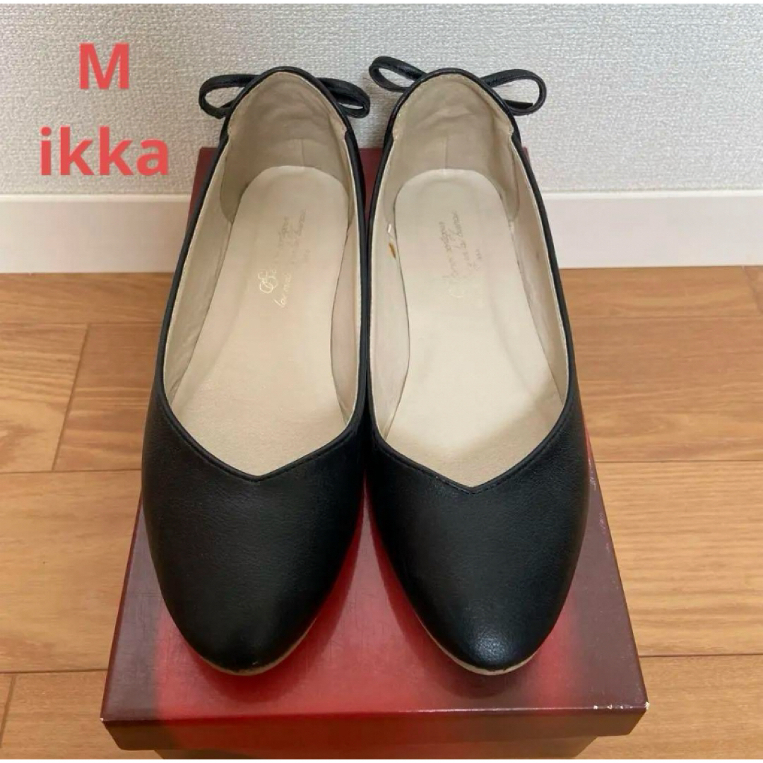 ikka(イッカ)のレディース　パンプス　ローヒール　ikka  M レディースの靴/シューズ(ハイヒール/パンプス)の商品写真