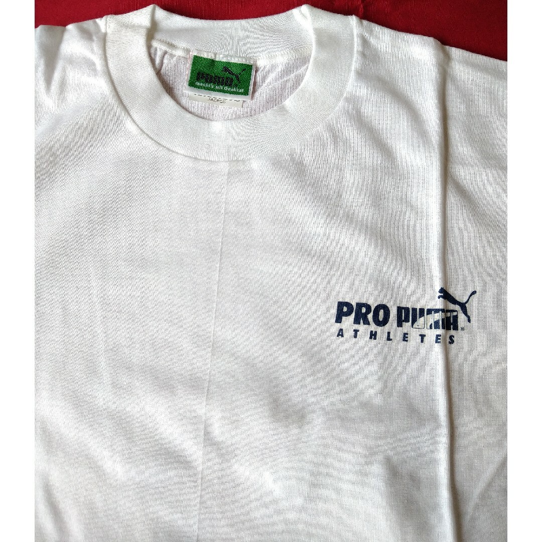 PUMA(プーマ)のPUMA TシャツメンズM白 メンズのトップス(Tシャツ/カットソー(半袖/袖なし))の商品写真