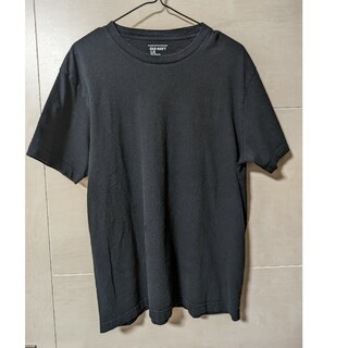 オールドネイビー(Old Navy)のオールドネイビー　ブラッククルーネックTシャツ　サイズL(Tシャツ/カットソー(半袖/袖なし))
