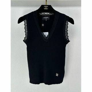 シャネル(CHANEL)のCHANEL シャネル ニット セーター ブラック レディース(ニット/セーター)