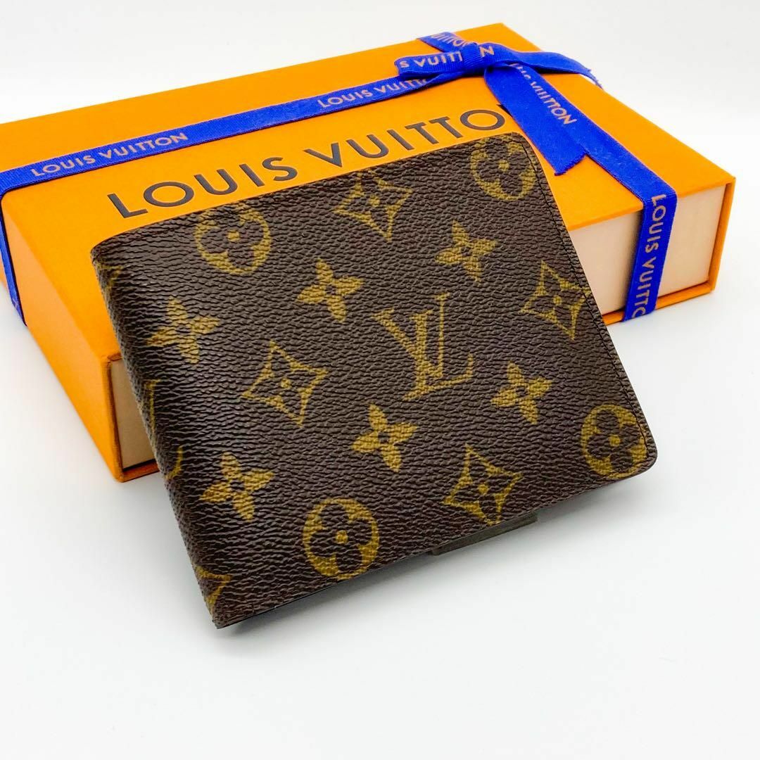 LOUIS VUITTON(ルイヴィトン)のSS美品❣ ルイヴィトン モノグラム ポルトフォイユ フロリン 二つ折り財布 レディースのファッション小物(財布)の商品写真