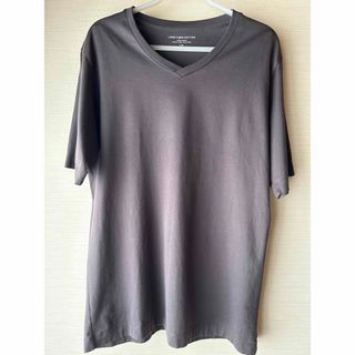 UNITED ARROWS green label relaxing - ユナイテッドアローズ　グリーンレーベルリラクシング　コットンtシャツ　チャコール