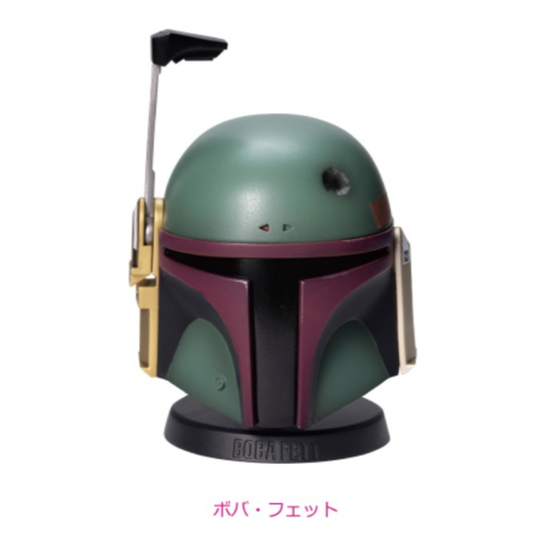 Disney(ディズニー)の【新品】マンダロリアンくじ　ヘルメットフィギュア（ボバフェット） エンタメ/ホビーのおもちゃ/ぬいぐるみ(キャラクターグッズ)の商品写真