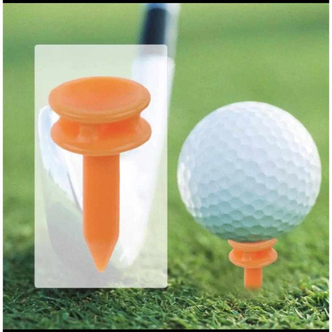 ゴルフティー　ショートティー　25mm 10本セット スポーツ/アウトドアのゴルフ(その他)の商品写真