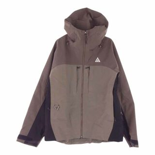 ナイキ(NIKE)のNIKE ナイキ ジャケット DQ5772-004 ACG SFADV MSRY RIDGE HOODIE JACKET エージーシー フーディー ジャケット ダークブラウン系 L【美品】【中古】(その他)