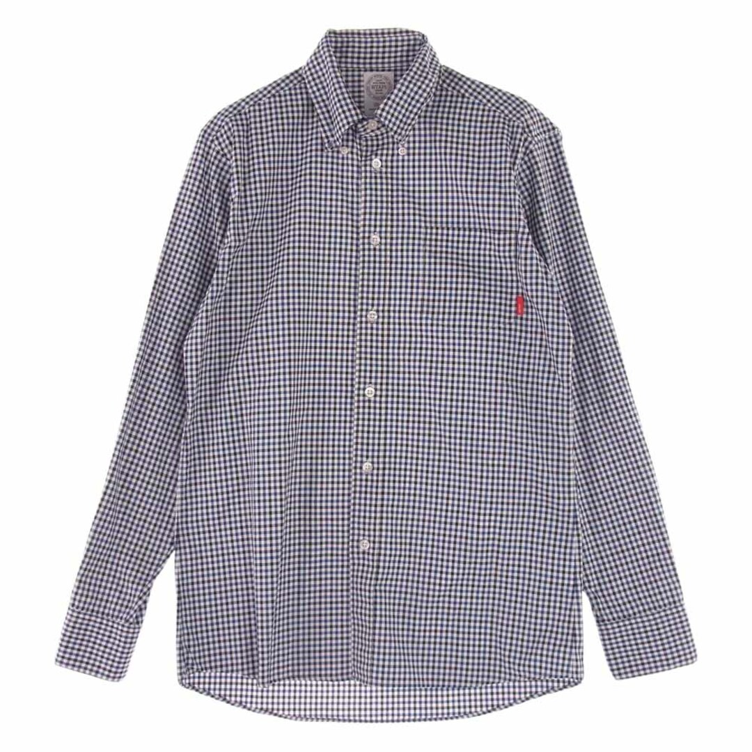 長袖シャツ 01サイズ　チェックシャツ　　美品　ダブルタップス袖丈約56cm