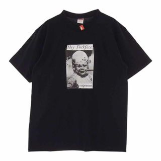 シュプリーム(Supreme)のSupreme シュプリーム Ｔシャツ 18SS Fuck Face Tee ファック フェイス フォト プリント 半袖 Tシャツ ブラック系 L【極上美品】【中古】(シャツ)