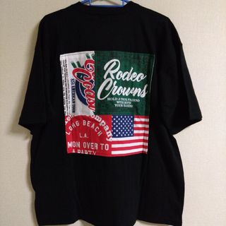 ロデオクラウンズワイドボウル(RODEO CROWNS WIDE BOWL)のロデオクラウンズ　カスタムパッチTシャツ(Tシャツ/カットソー(半袖/袖なし))