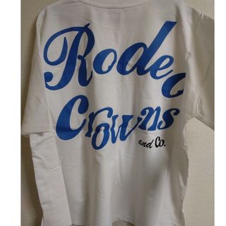 RODEO CROWNS WIDE BOWL - ロデオクラウンズ 未使用 JOG LOGO スウェットTシャツ