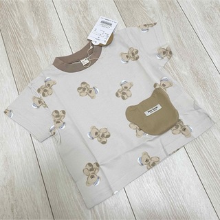 apres les cours - アプレレクール tiny bear 4柄マリンTシャツ