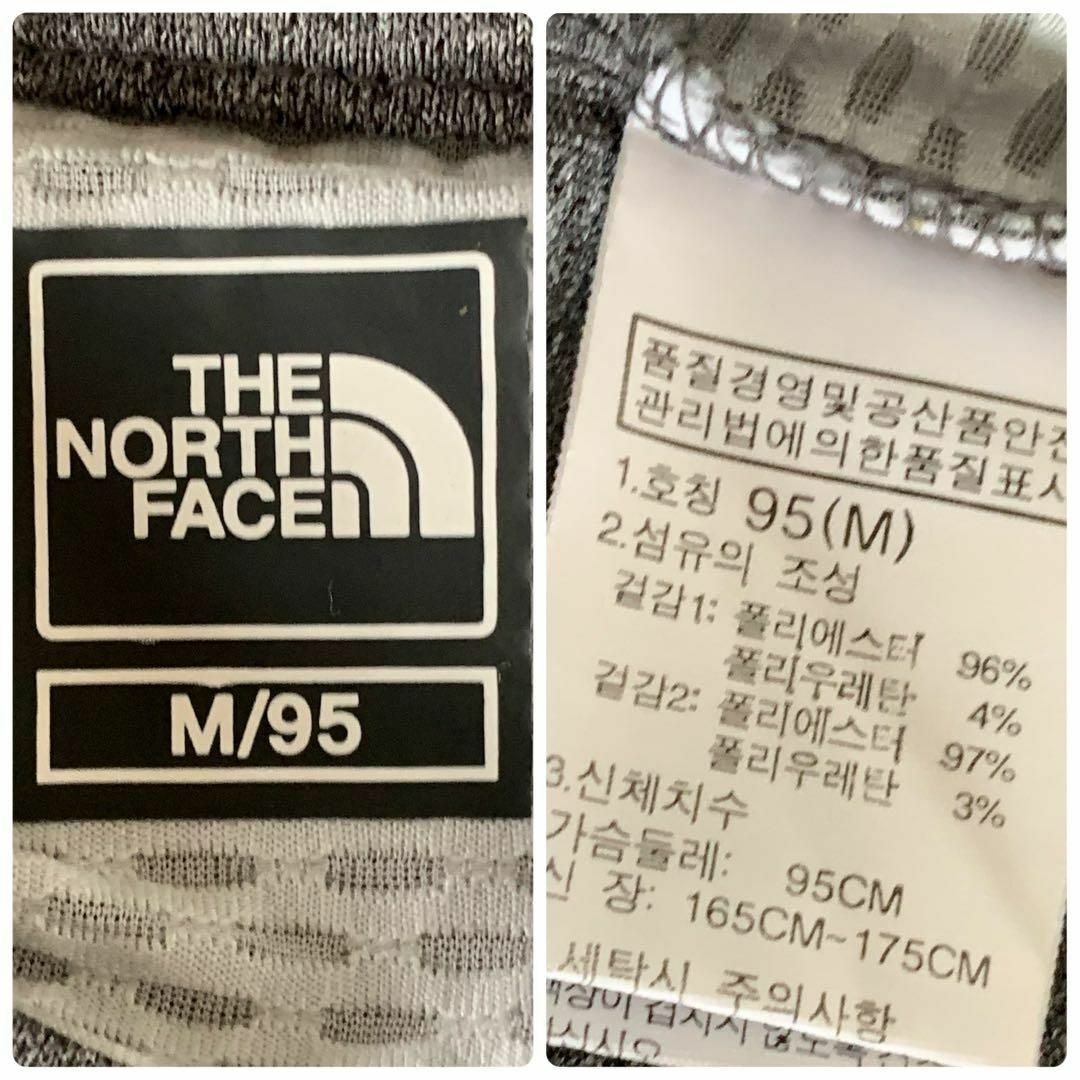 THE NORTH FACE(ザノースフェイス)のノースフェイス スポーツ ストレッチ 半袖 Tシャツ メンズ M グレー メンズのトップス(Tシャツ/カットソー(半袖/袖なし))の商品写真