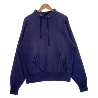 CAMBER キャンバー プルオーバースウェットトレーナー ネイビー 裏起毛 Size M