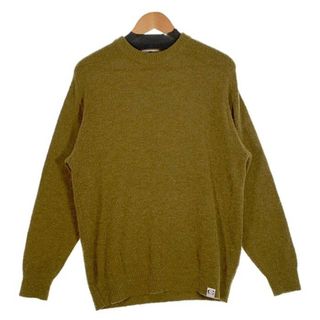 キャリー(CALEE)のCALEE キャリー ウールニットセーター クルーネック オリーブ Size L(ニット/セーター)