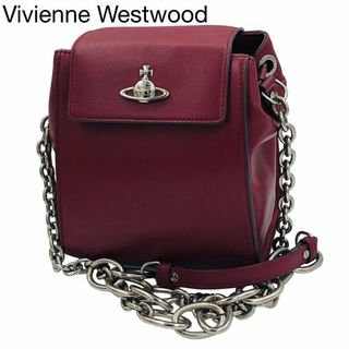 ヴィヴィアンウエストウッド(Vivienne Westwood)の希少✨ヴィヴィアンウエストウッド ショルダーバッグ 巾着 オーブ ボルドー(ショルダーバッグ)