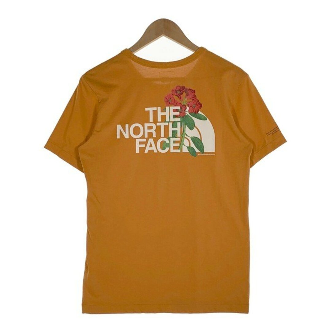 THE NORTH FACE(ザノースフェイス)のTHE NORTH FACE ノースフェイス バックプリント Tシャツ オレンジ US規格 Size S メンズのトップス(Tシャツ/カットソー(半袖/袖なし))の商品写真