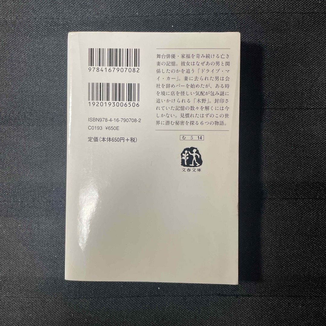 専用　女のいない男たち　ほか【2点以上は一点につき150円引き】 エンタメ/ホビーの本(その他)の商品写真