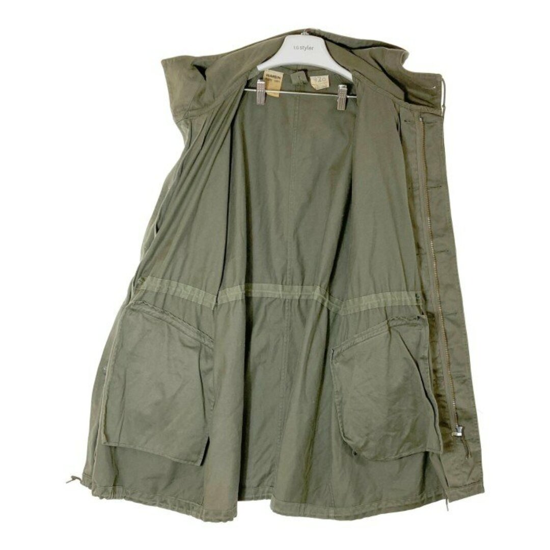 ★FRENCH ARMY フィールドジャケット パーカー オリーブ WAREIN FLERS 1981 size92C メンズのジャケット/アウター(その他)の商品写真