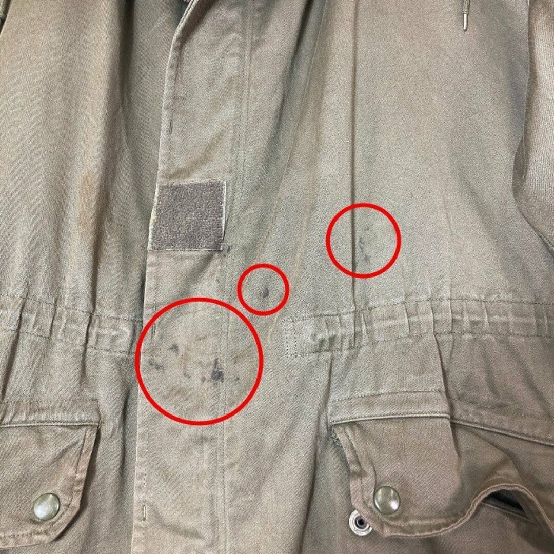 ★FRENCH ARMY フィールドジャケット パーカー オリーブ WAREIN FLERS 1981 size92C メンズのジャケット/アウター(その他)の商品写真