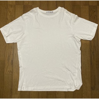 ユニクロ(UNIQLO)のユニクロ(UNIQLO) プラスj 半袖 Tシャツ 白色 Lサイズ(Tシャツ/カットソー(半袖/袖なし))