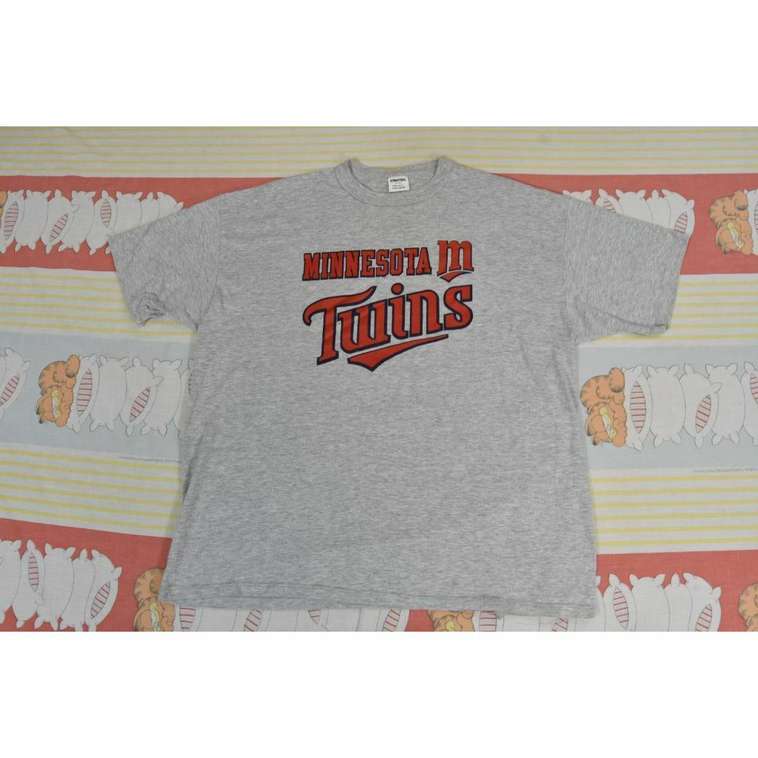 MLB(メジャーリーグベースボール)のツインズ 90’ｓ Tシャツ t14444 USA製 シングルステッチMLB公式 メンズのトップス(Tシャツ/カットソー(半袖/袖なし))の商品写真