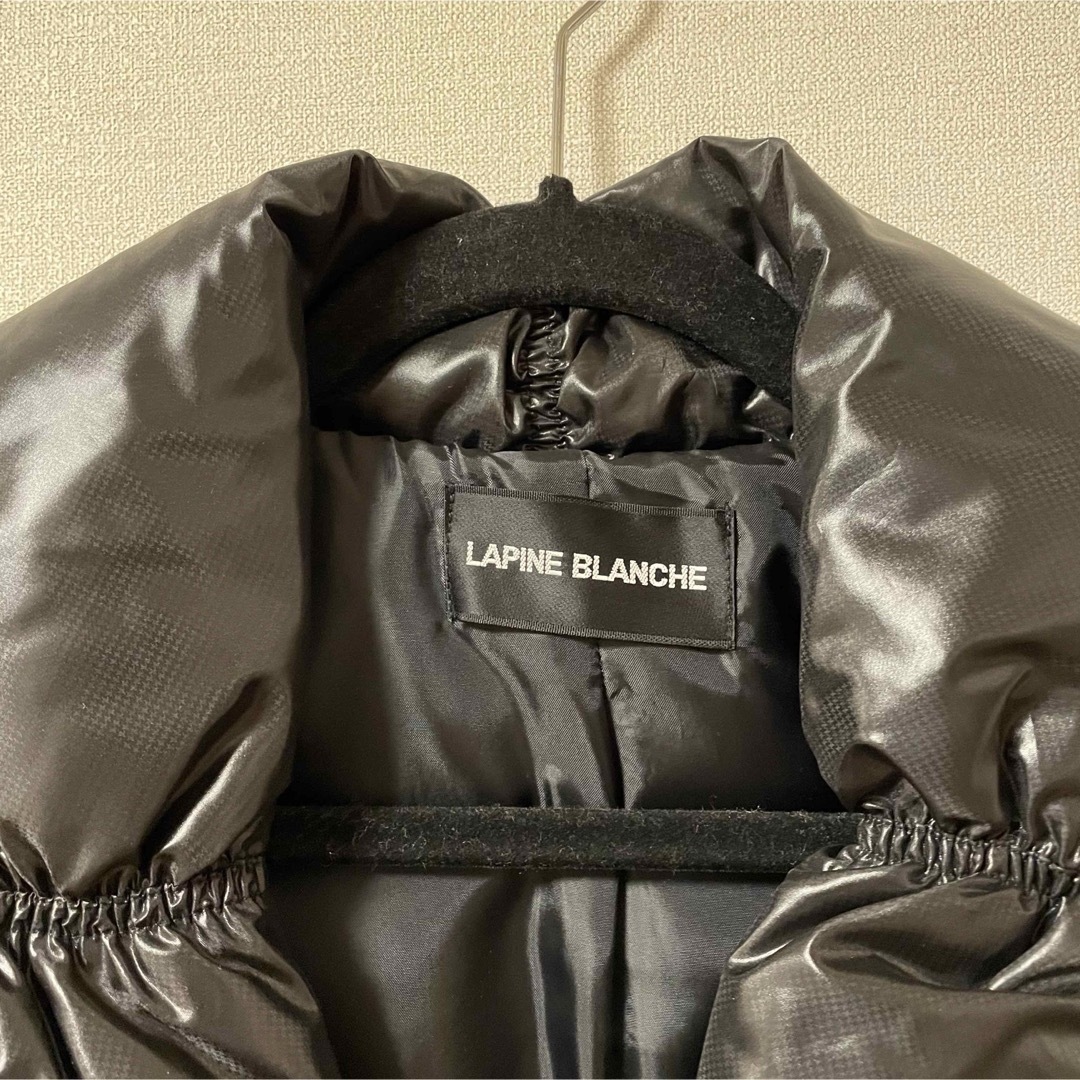 LAPINE(ラピーヌ)の【40】【L】LAPINE BLANCHE ダウン&フェザ ー　黒 ラピーヌ  レディースのジャケット/アウター(ダウンジャケット)の商品写真