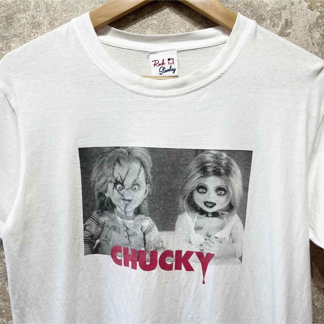 VINTAGE(ヴィンテージ)のチャイルドプレイ CHUCKY チャッキー プリント Tシャツ 映画Tシャツ メンズのトップス(Tシャツ/カットソー(半袖/袖なし))の商品写真