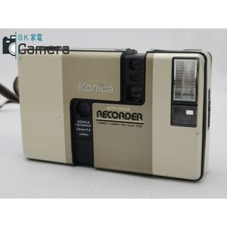 コニカミノルタ(KONICA MINOLTA)のKonica RECORDER HEXANON 24ｍｍ F4 コニカ レコーダー ジャンク(フィルムカメラ)