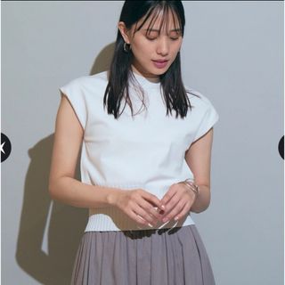 Mystrada - 新品✨マイストラーダ✨フレンチバックパールニット✨ 