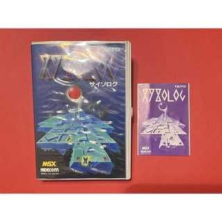 TAITO - MSX　TAITO　ザイゾログ　ゲームソフト　レトロゲーム　カートリッジ