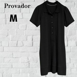 プロバドール Provador ポロチュニック ワンピース Mブラック トップス