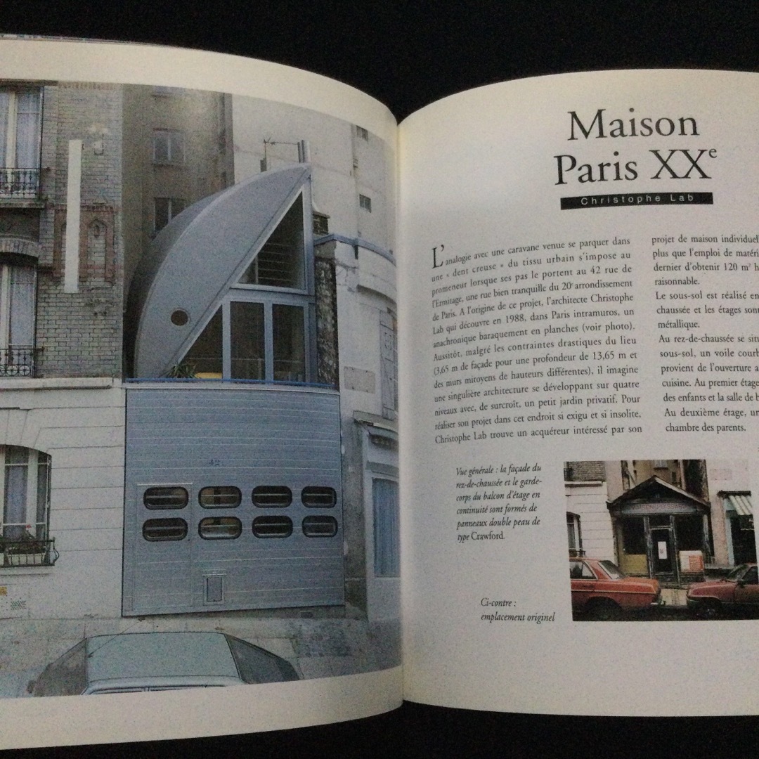 建築家　写真集　フランス　洋書　建築　建物　岡部憲明　家　フランス語　ハウス　本 エンタメ/ホビーの本(洋書)の商品写真