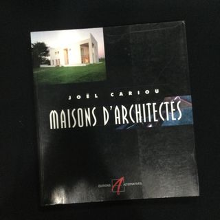 建築家　写真集　フランス　洋書　建築　建物　岡部憲明　家　フランス語　ハウス　本