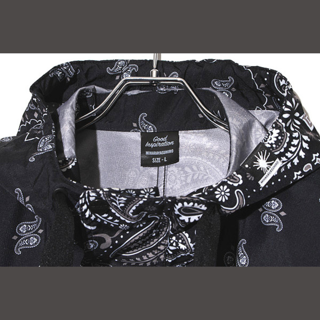 GU(ジーユー)のメゾン ミハラヤスヒロ ジーユー ペイズリー柄 マウンテンパーカ L メンズのジャケット/アウター(ブルゾン)の商品写真