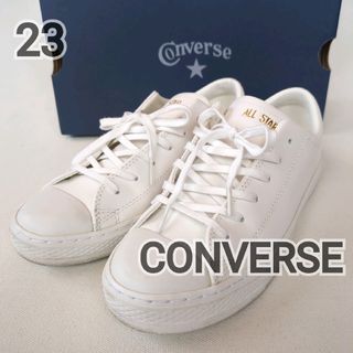 コンバース(CONVERSE)の(23cm) コンバース スニーカー レザー オールスター クップ OX(スニーカー)